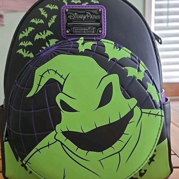 Disneyland Oogie Boogie Bash 2024 Loungefly Mini Backpack - Disney Parks - Picture 9 of 9